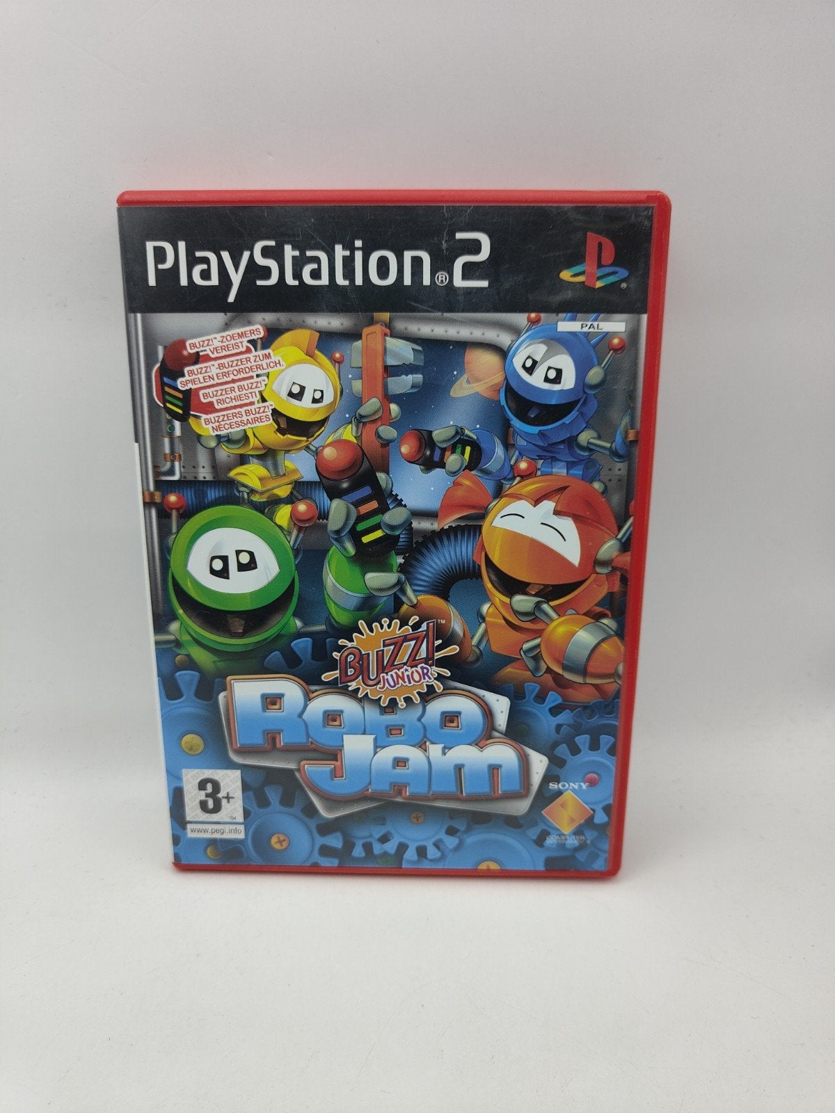Buzz! Junior: RoboJam - PS2, Support@playstation.com, Eén computer, Zo goed als nieuw, Overige genres
