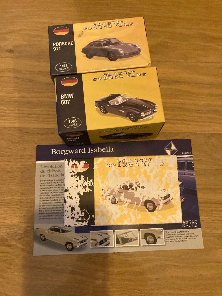 Classic Sport Cars 30 stuks, Ophalen, Zo goed als nieuw, Auto, Overige merken