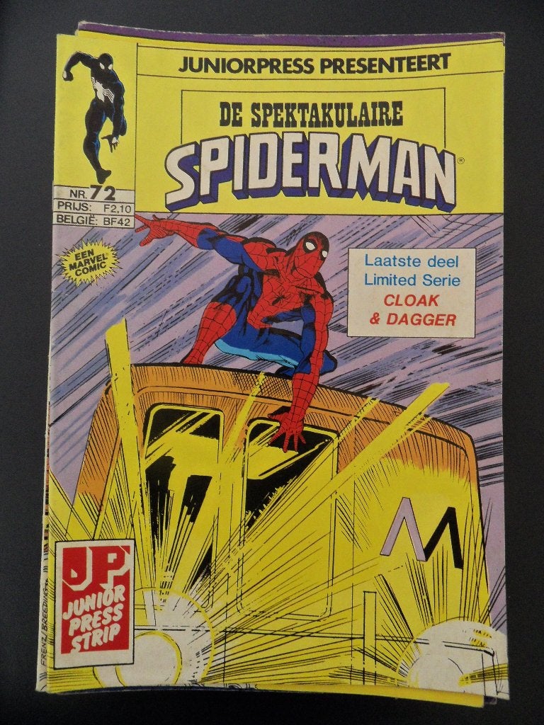 De Spektakulaire Spiderman. Nr 72 en 85, Eén stripboek, Ophalen of Verzenden, Gelezen