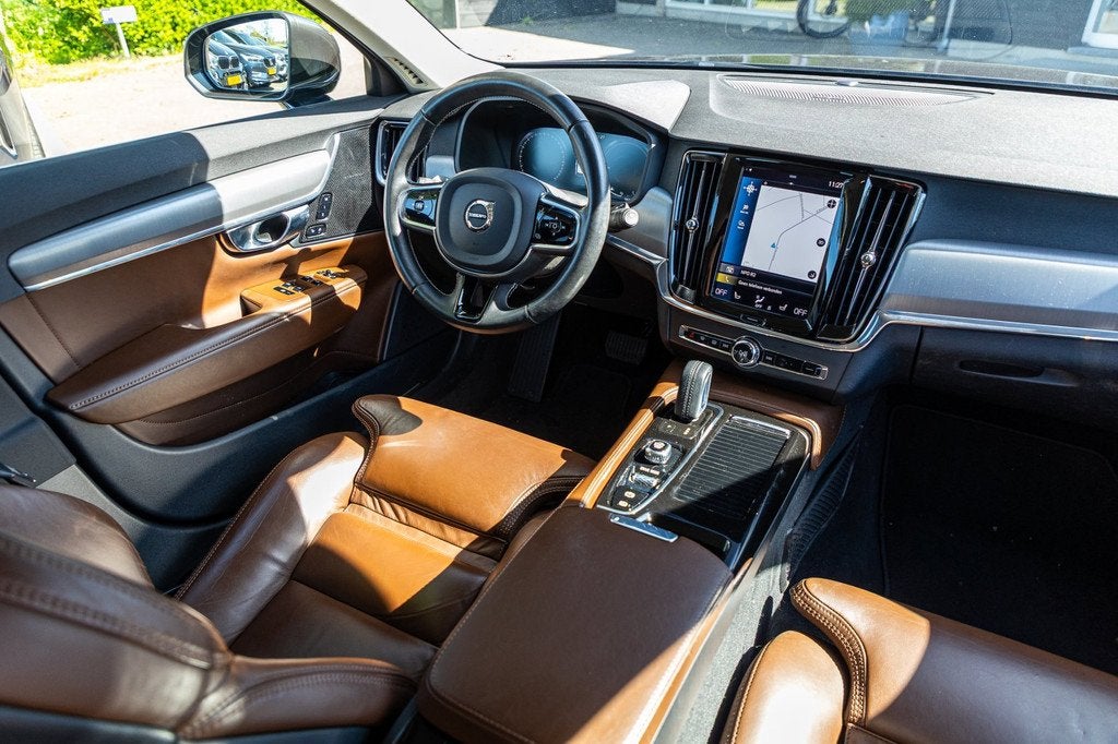 Volvo V90 2.0 T8 AWD Inscription I 91% I Btw I Luxe Leder I, Auto's, Volvo, Automaat, Automatische klimaatregeling, Euro 6, 4 cilinders