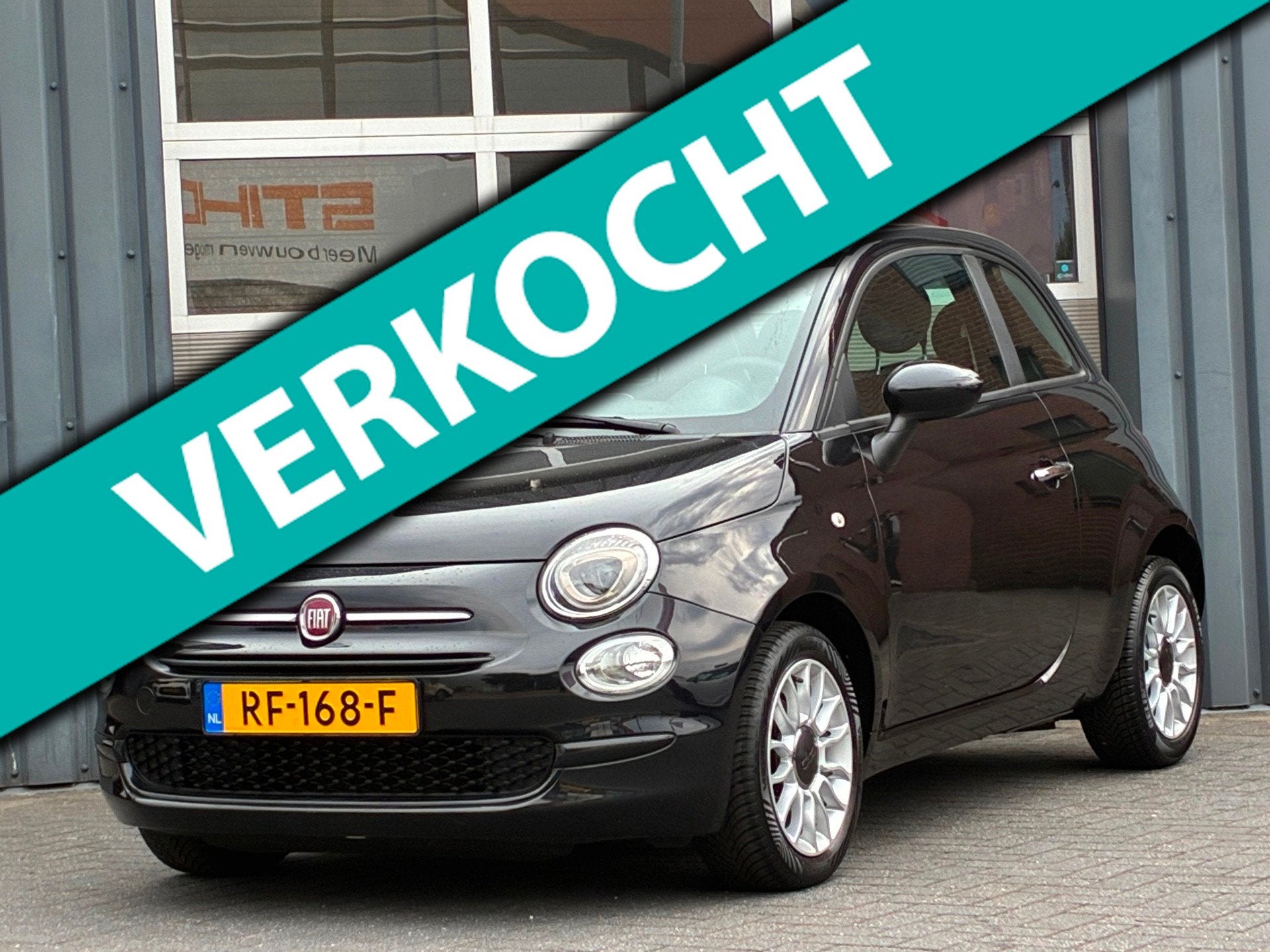 Fiat 500 1.2 Popstar Airconditioning, Cruise control NL Auto, Auto's, Voorwielaandrijving, Gebruikt, 4 cilinders, 840 kg