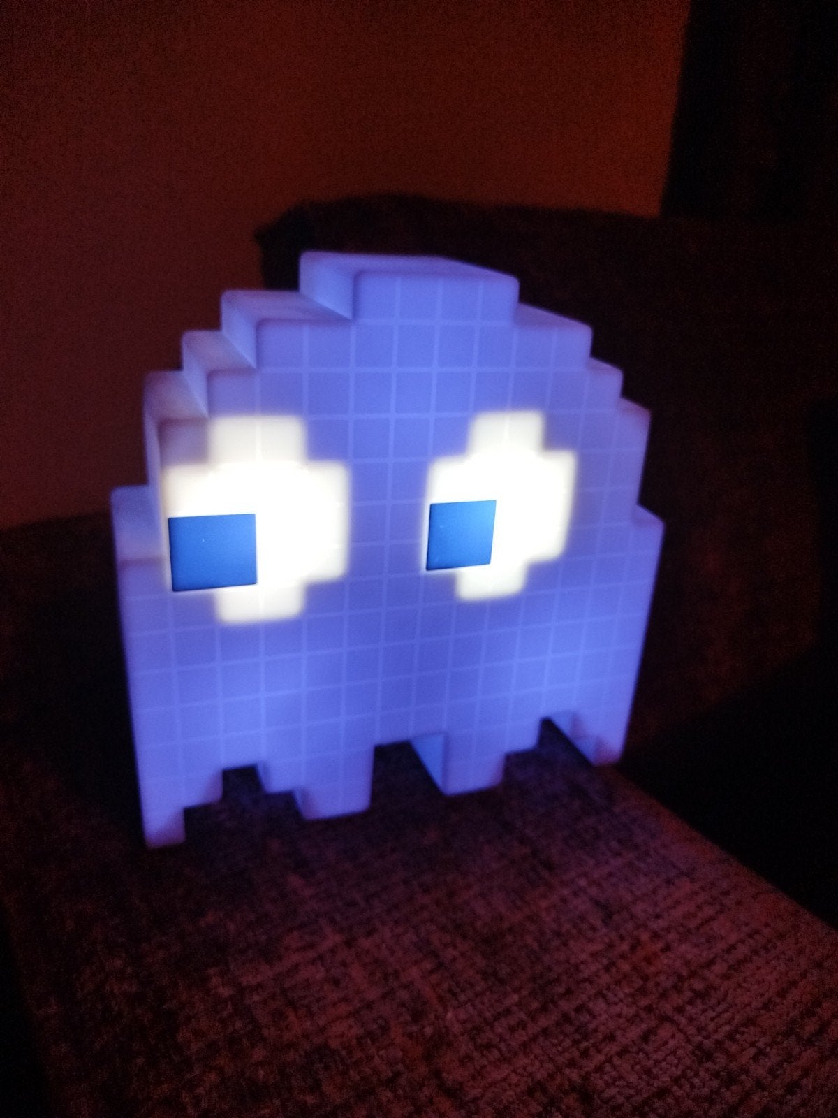 Pac-Man Ghost Lamp - Kleurveranderende LED Nachtlamp, Gebruikt, Overige genres, 1 speler, Ophalen of Verzenden