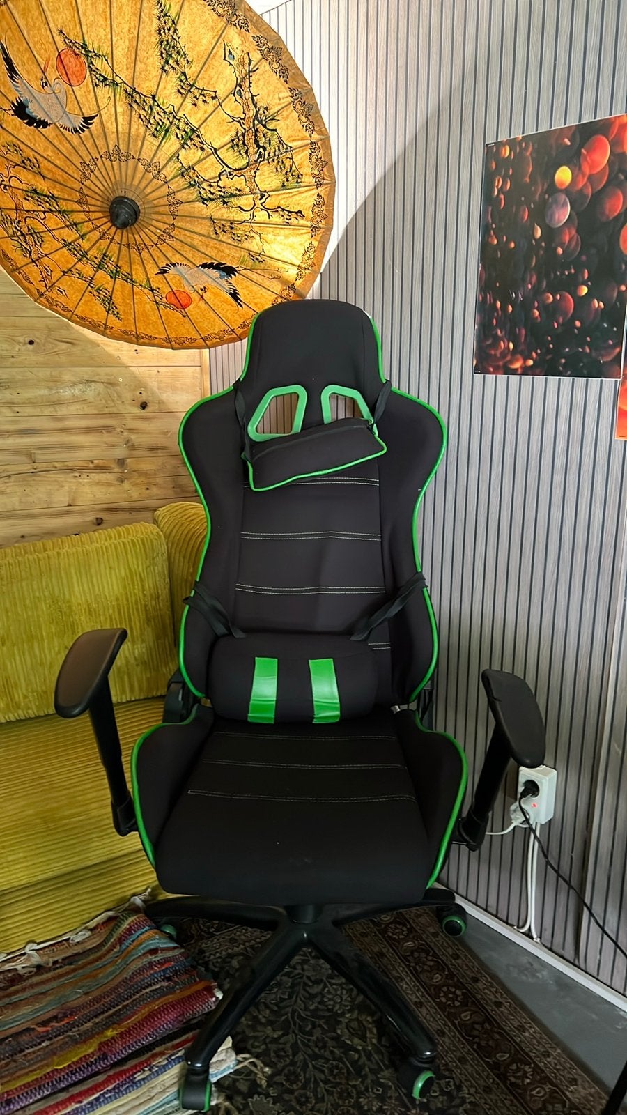 Prima Gaming Stoel - Ideaal voor de beginnende gamer, Ophalen, Gebruikt, Zwart