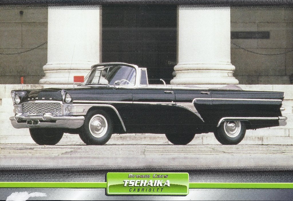 Ma586 foto dream cars tschaika cabriolet, Ophalen of Verzenden, 1960 tot 1980, Zo goed als nieuw, Overige onderwerpen