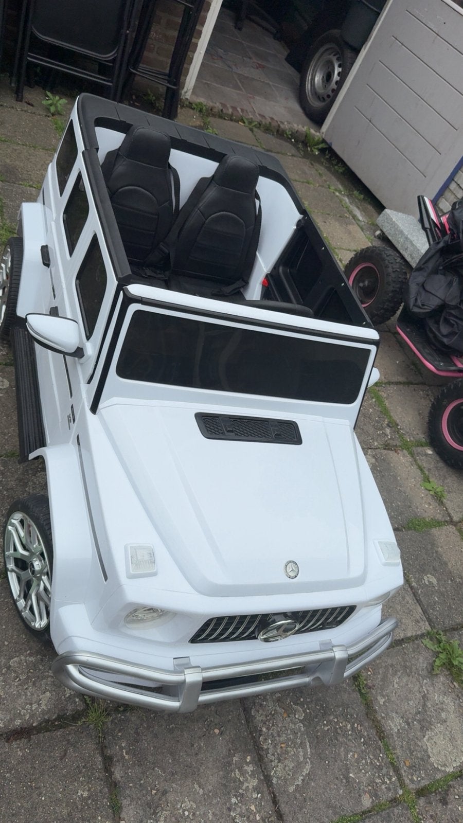 Mercedes G63 AMG, 24v en 4x4 kinder accu voertuig!, Ophalen of Verzenden, Overige typen