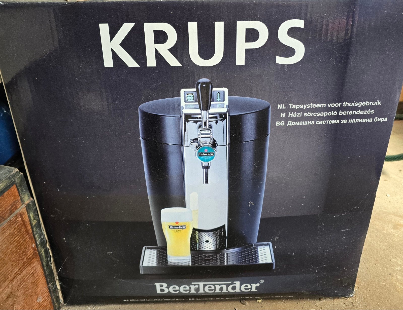 Krups BeerTender VB5000NE - Nieuw in doos, Ophalen, Nieuw, Krups