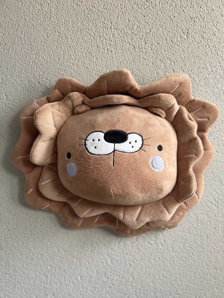DIERENKOP KINDERKAMER MUURDECORATIE, Ophalen, Petite Amélie, Bruin, Zo goed als nieuw