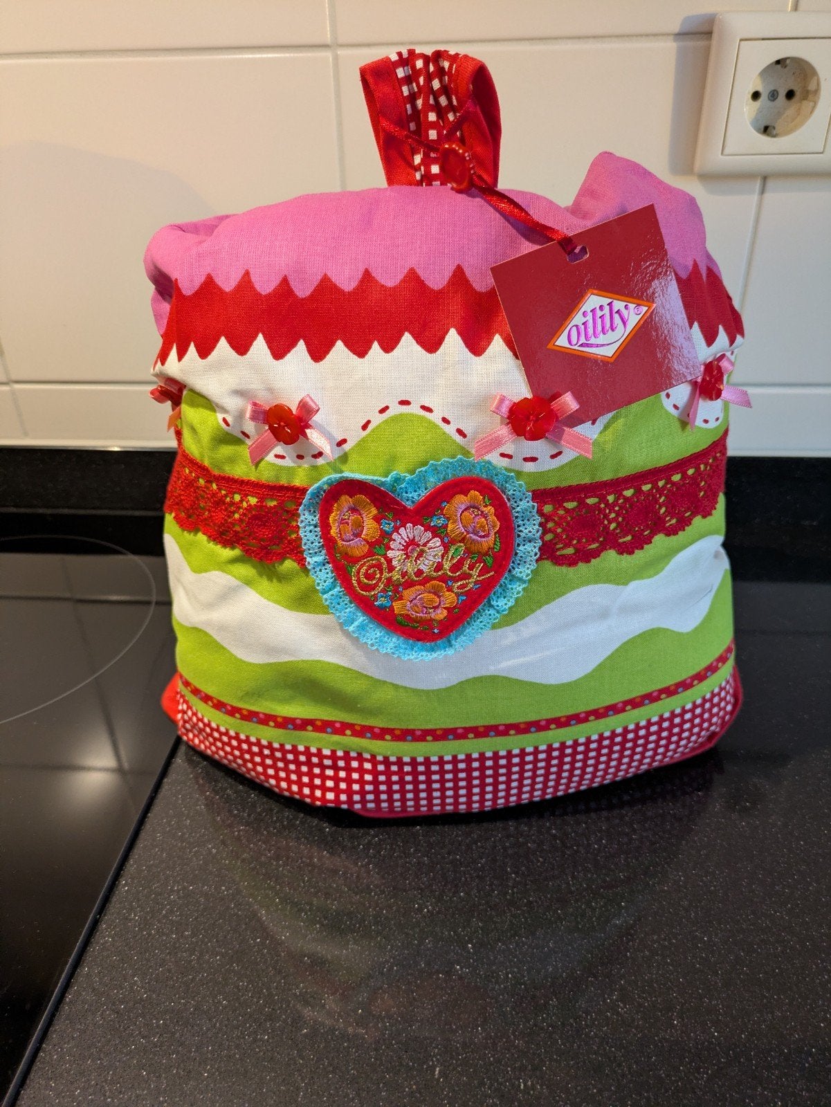 Oilily servies set - vrolijk en kleurrijk, Ophalen, Overige merken, Keramiek, Zo goed als nieuw