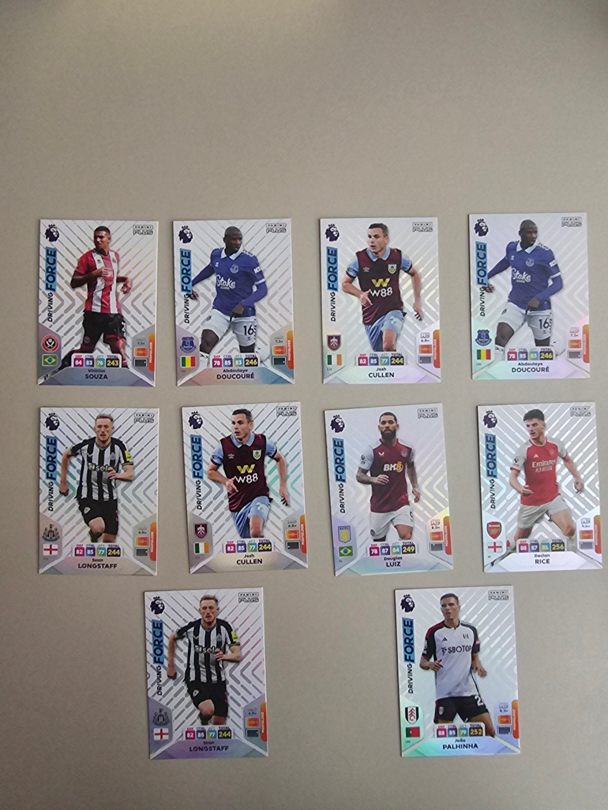 Panini Adrenalyn XL Premier League 2024 Driving Force, Ophalen, Zo goed als nieuw, Stickers en Plaatjes
