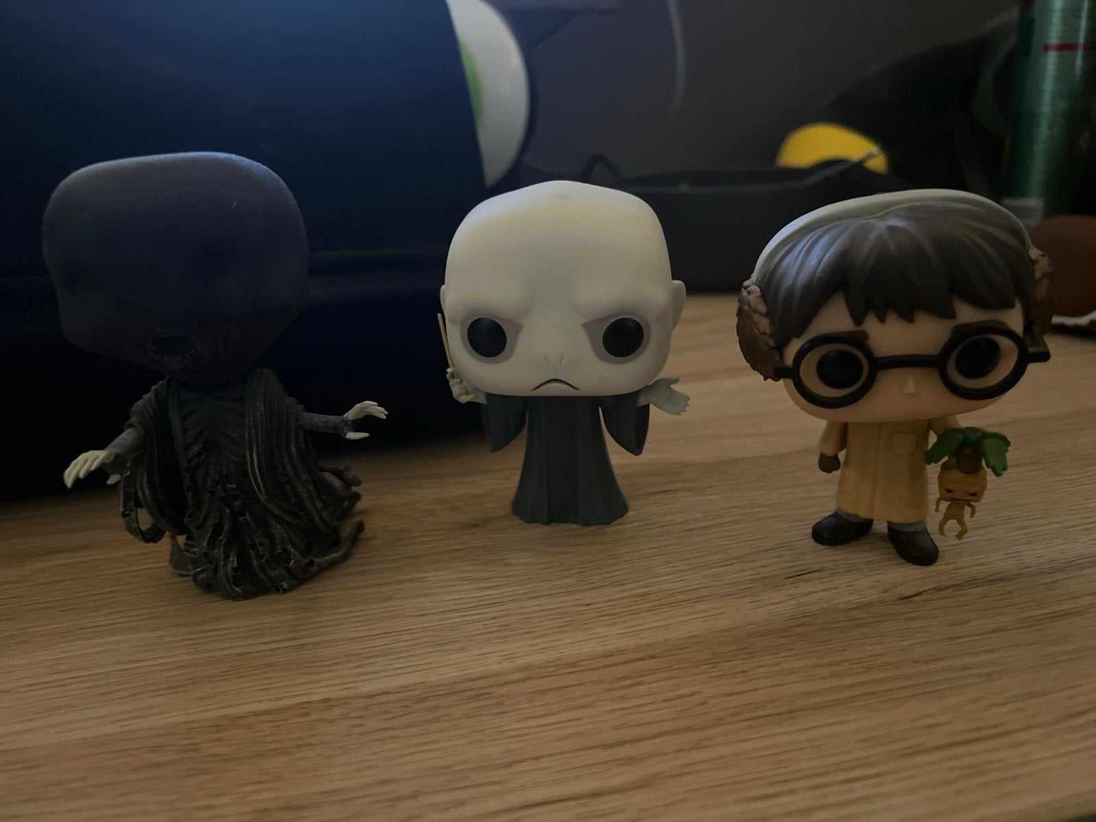 Harry Potter Funko Pop Trio: Dooddoener, Voldemort, Harry, Ophalen of Verzenden, Zo goed als nieuw