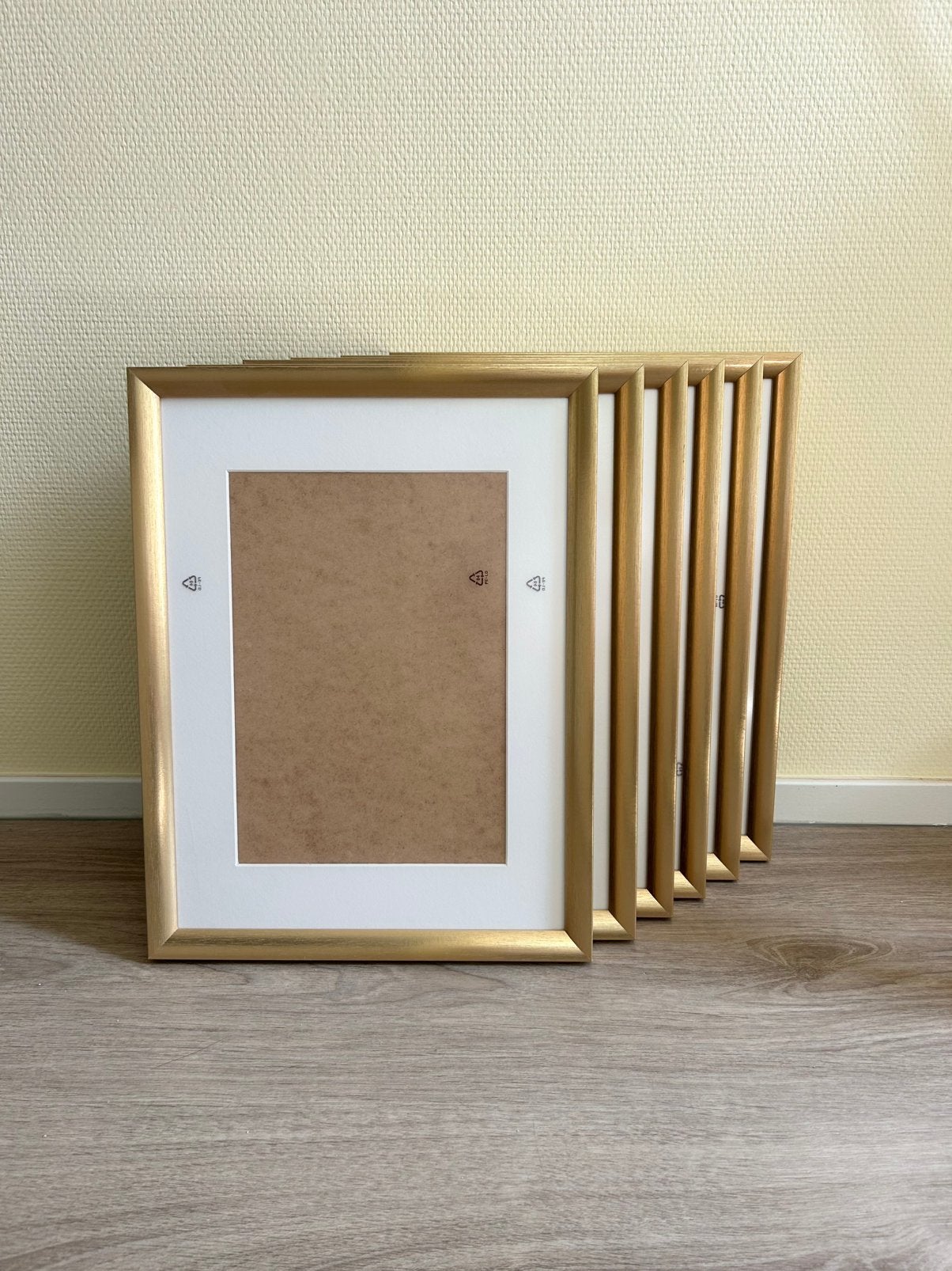 6 Gouden Ikea lijsten, Huis en Inrichting, Woonaccessoires | Lijsten, Ophalen of Verzenden, Zo goed als nieuw