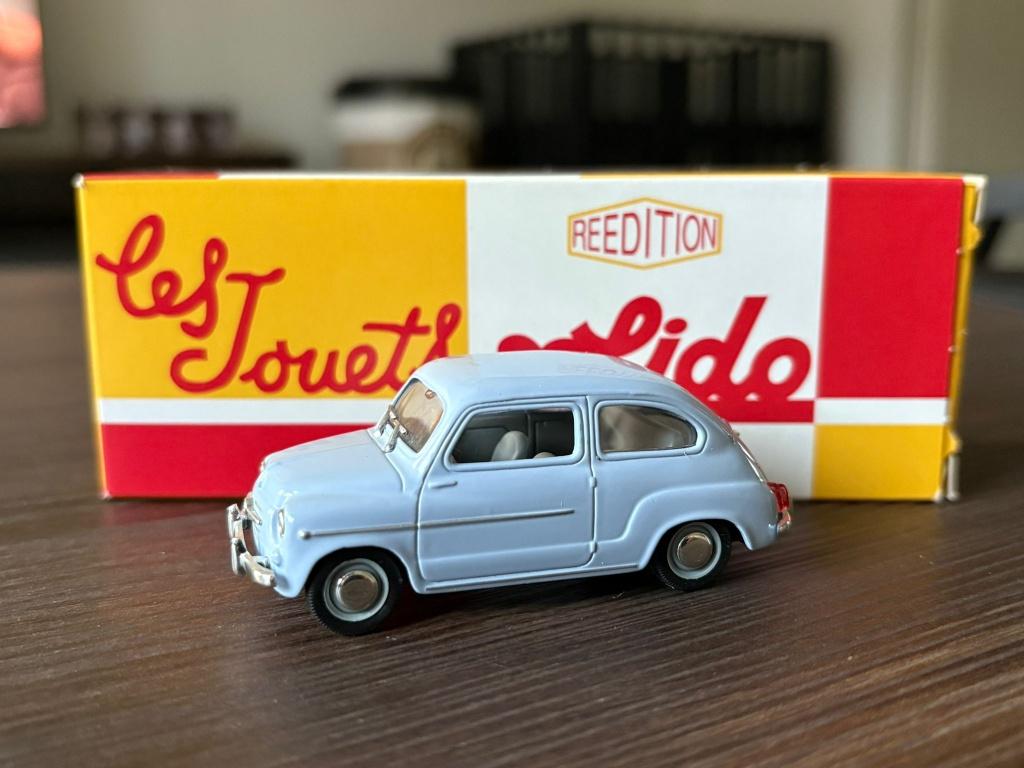 Aangeboden : Fiat 600D 1963, Hobby en Vrije tijd, Modelauto's | 1:43, Nieuw, Auto, Solido, Ophalen of Verzenden