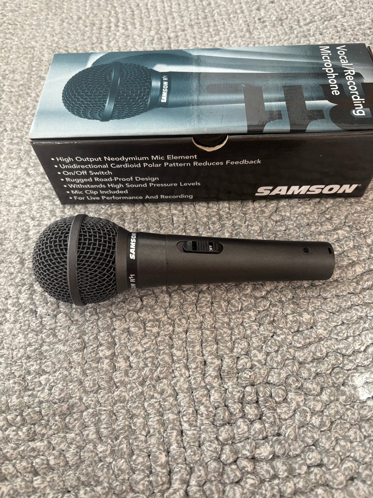 Samson zang mic R11, Ophalen, Zo goed als nieuw, Zangmicrofoon