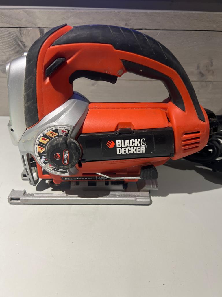 Black & Decker Decoupeerzaag KS900SL - Zo goed als nieuw, N, N, Ophalen of Verzenden, Zo goed als nieuw