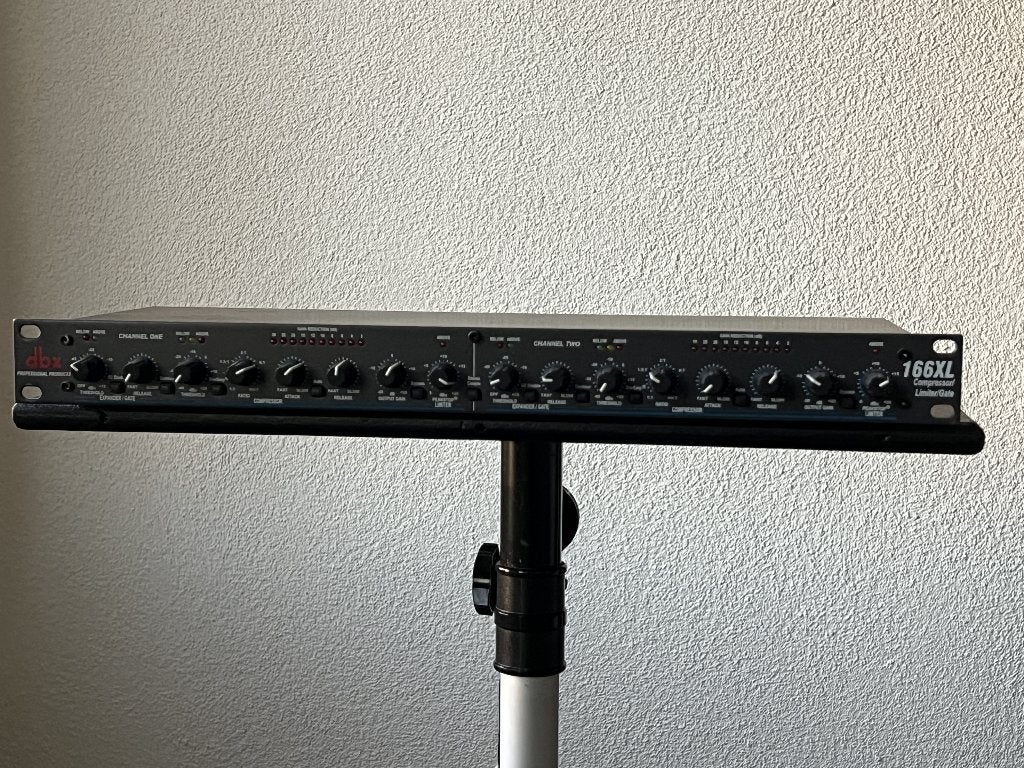 DBX 166 XL compressor limiter gate VERKOCHT, Ophalen, Gebruikt