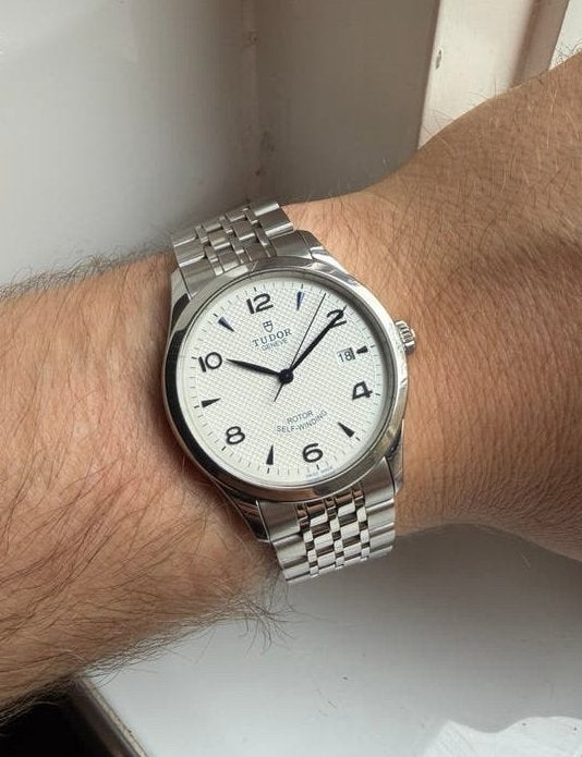 Tudor – 91550 – 2024 – Full Set, Sieraden, Tassen en Uiterlijk, Ophalen of Verzenden, Zo goed als nieuw, Staal, Overige merken