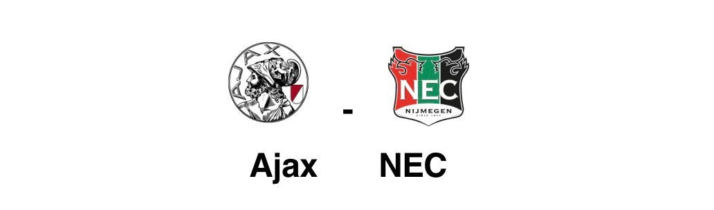 Ajax - NEC 1x, Losse kaart, Eén persoon, Oktober
