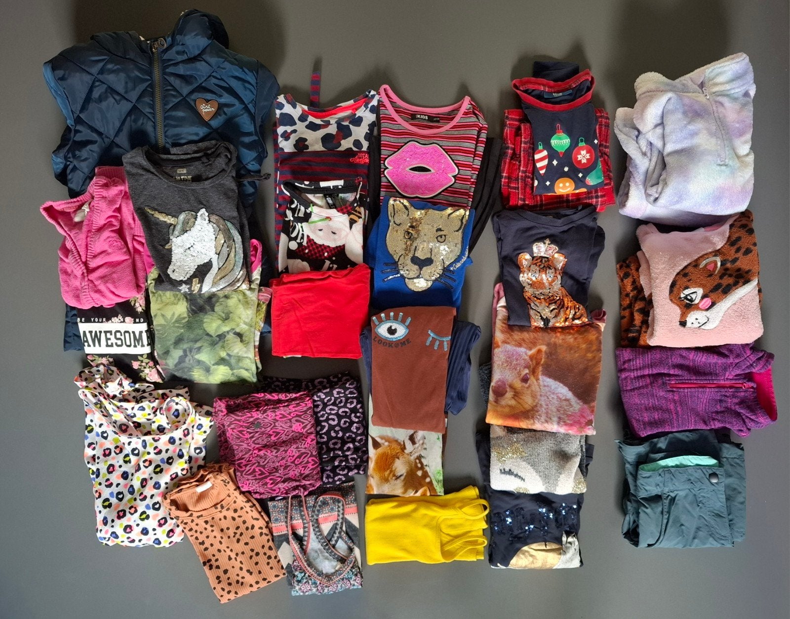 Meisjes kleding pakket maat 122/128, Ophalen of Verzenden, Gebruikt, Diverse, Meisje