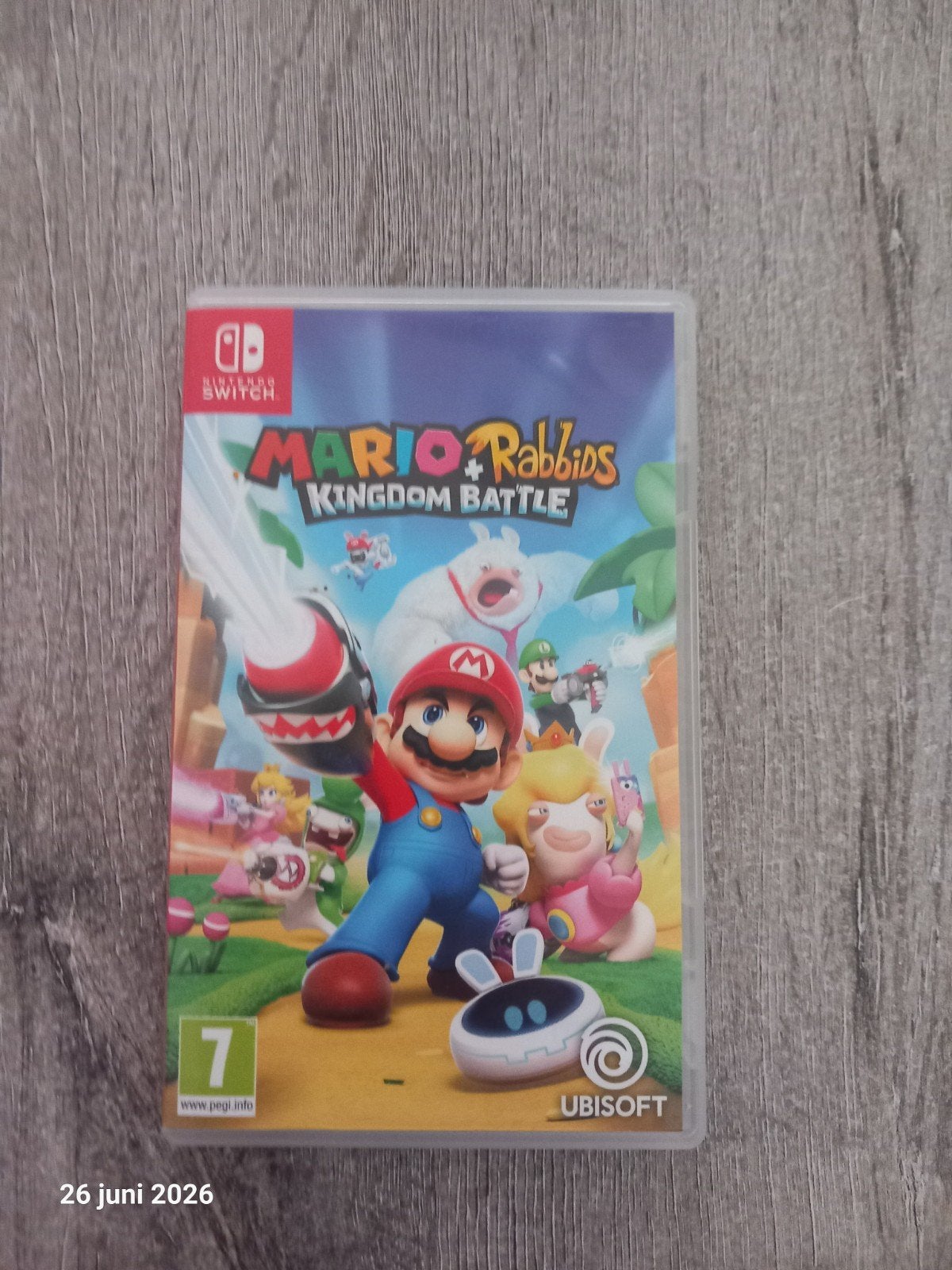 Mario + Rabbids Kingdom Battle Nintendo Switch, Spelcomputers en Games, Spelcomputers | Nintendo Switch, Gebruikt, Switch Original