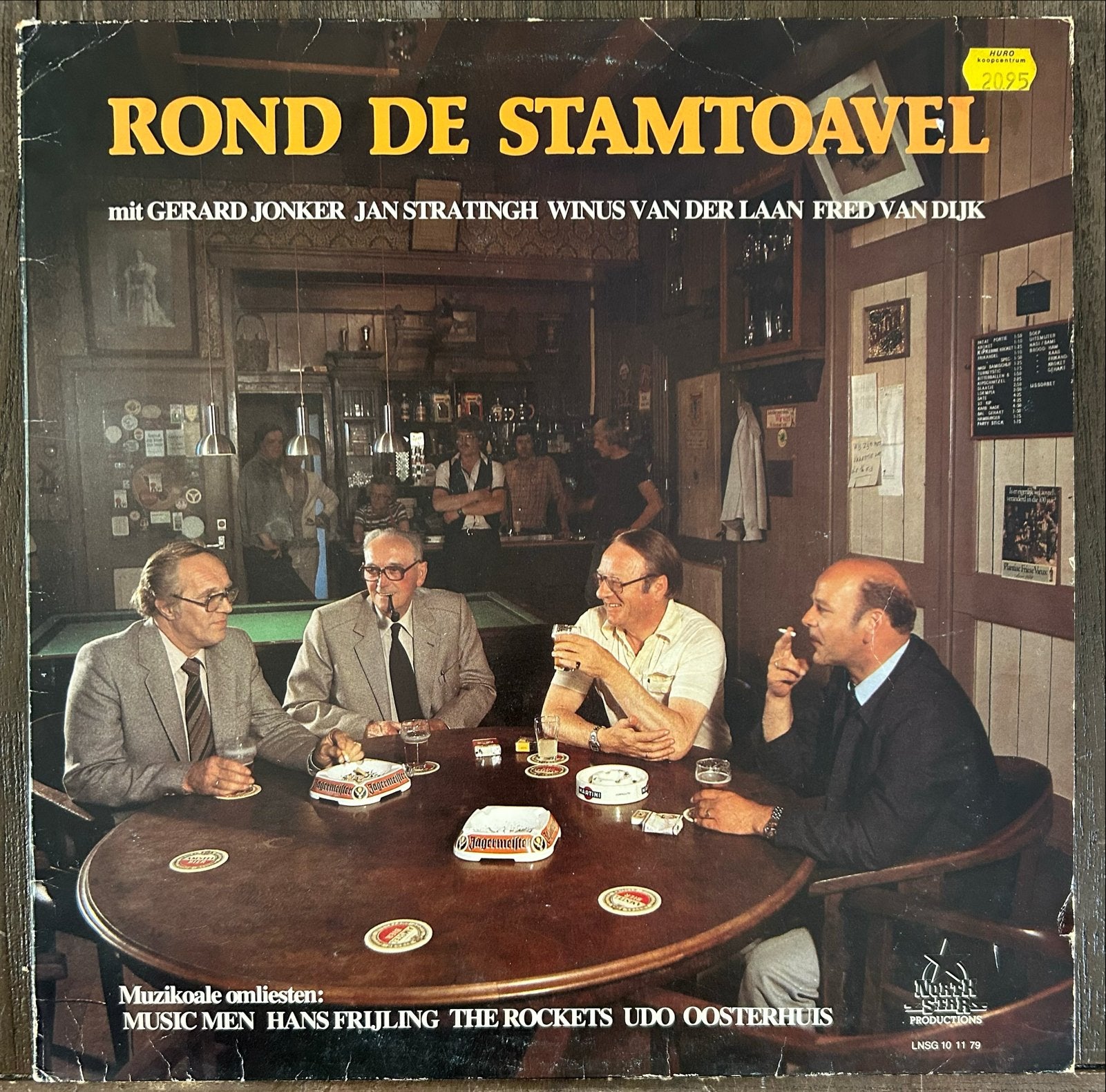 Rond de Stamtoavel - Gerard Jonker e.a. (LP, 1979), LP, Gebruikt, Originele persing, Ophalen of Verzenden