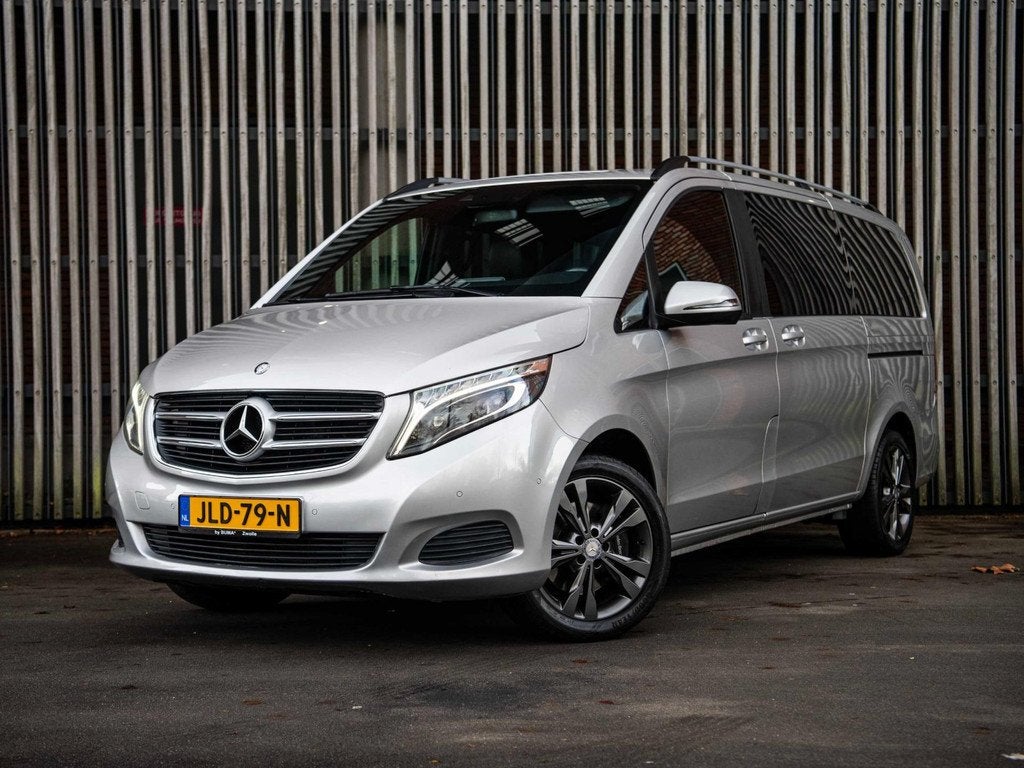 Mercedes-Benz V-Klasse V250d 190pk 4-MATIC L2 7-Pers. *MARGE, Auto's, Mercedes-Benz, Automaat, 15 km/l, Gebruikt, Leder