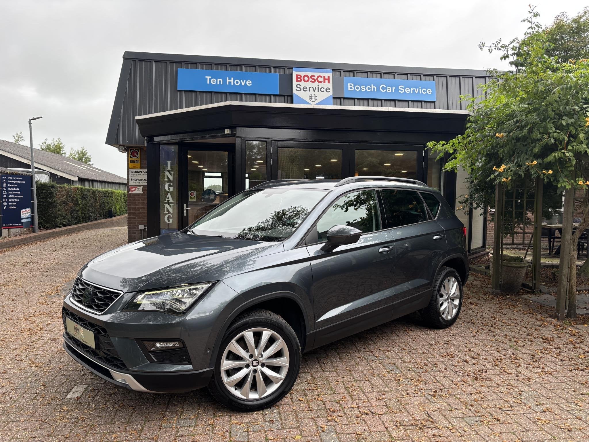 SEAT Ateca 1.4 TSI DSG Style|Trekhaak|App-Connect|Stoelver., Auto's, Stof, Gebruikt, 4 cilinders, Ateca