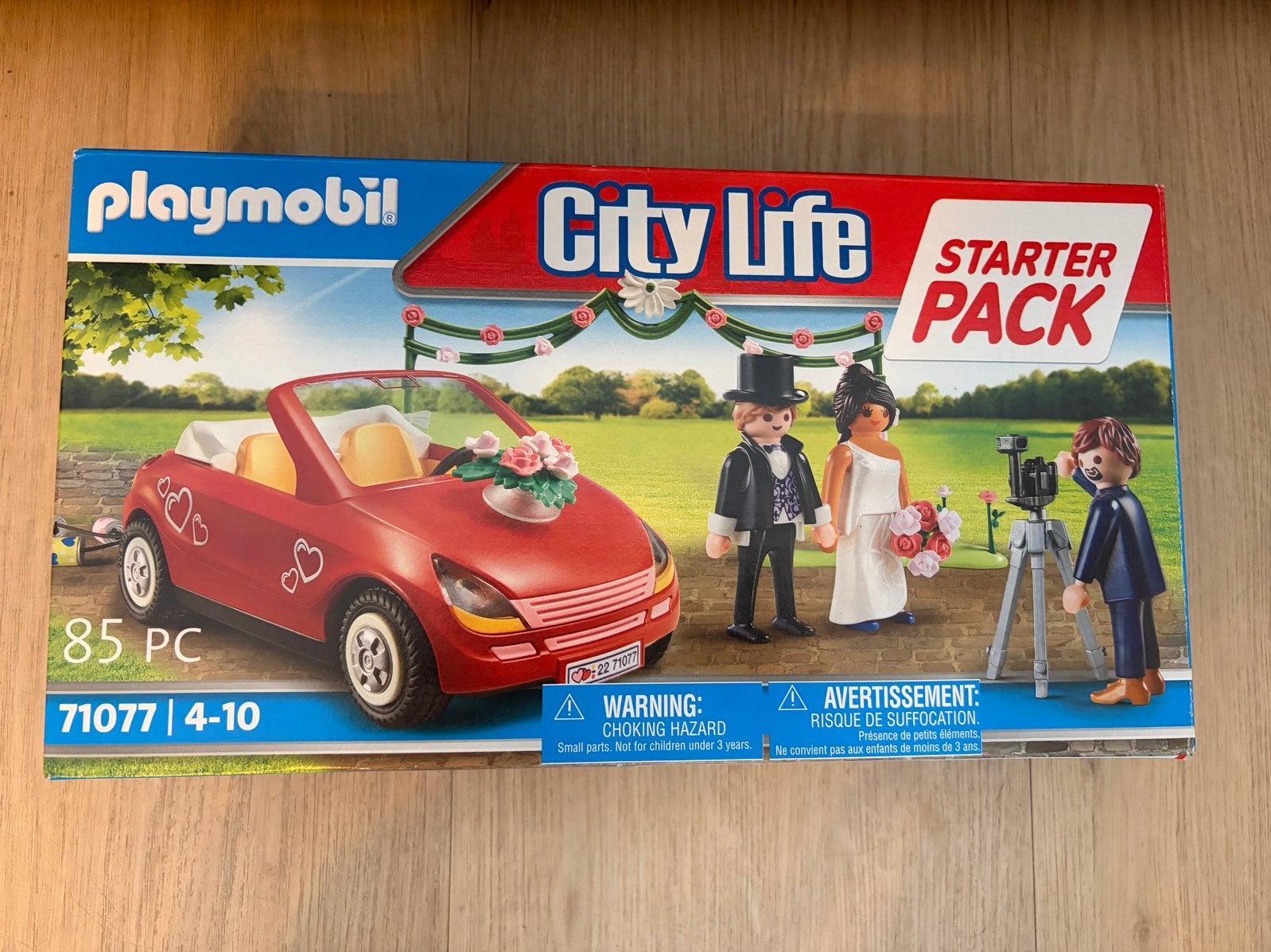 Playmobil City Life Starter Pack Bruiloft Auto 71077, Ophalen of Verzenden, Zo goed als nieuw, Jongen of Meisje