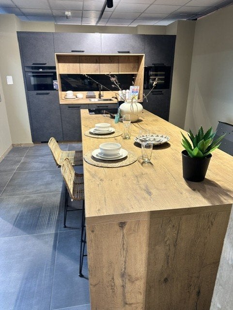Nieuwe Showroomkeuken t.w.v. €17999,=, Ophalen, Overige typen, Nieuw, Kunststof