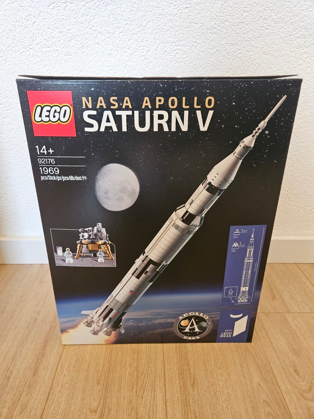 LEGO NASA Apollo Saturn V (92176), Verzenden, Zo goed als nieuw, Overige merken