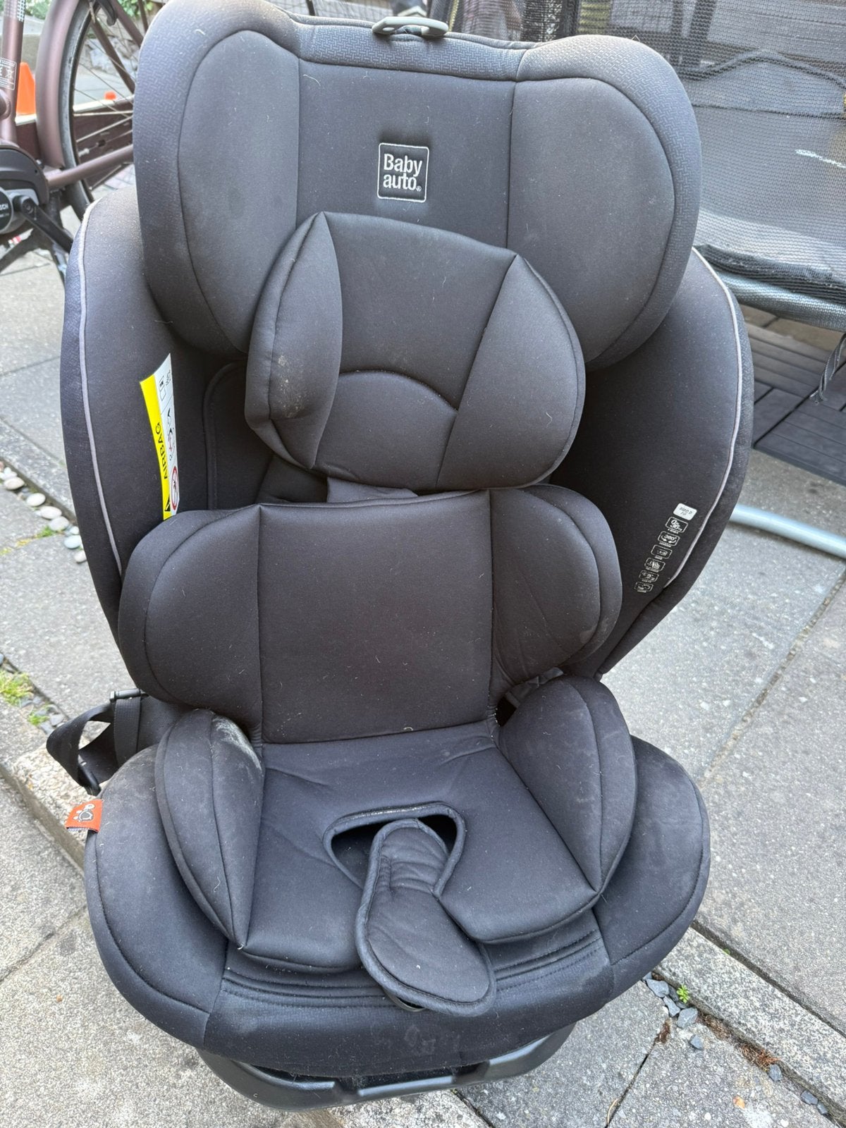 Auto stoel, Kinderen en Baby's, Autostoeltjes, Gebruikt, 9 t/m 18 kg, Isofix, Ophalen