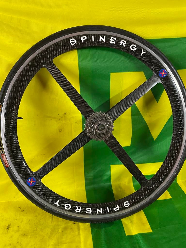 Spinergy Rev-X Carbon 10sp Racefiets tijdrit Achterwiel, Verzenden, Gebruikt, Overige typen