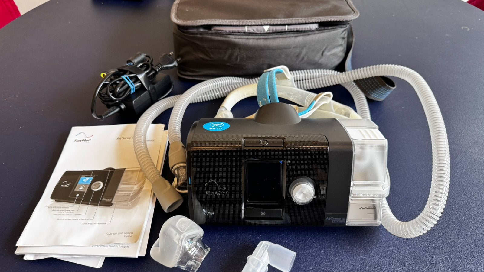 ResMed AirSense 10 AutoSet CPAP apparaat met extra's, Ophalen of Verzenden, Zo goed als nieuw, Overige typen
