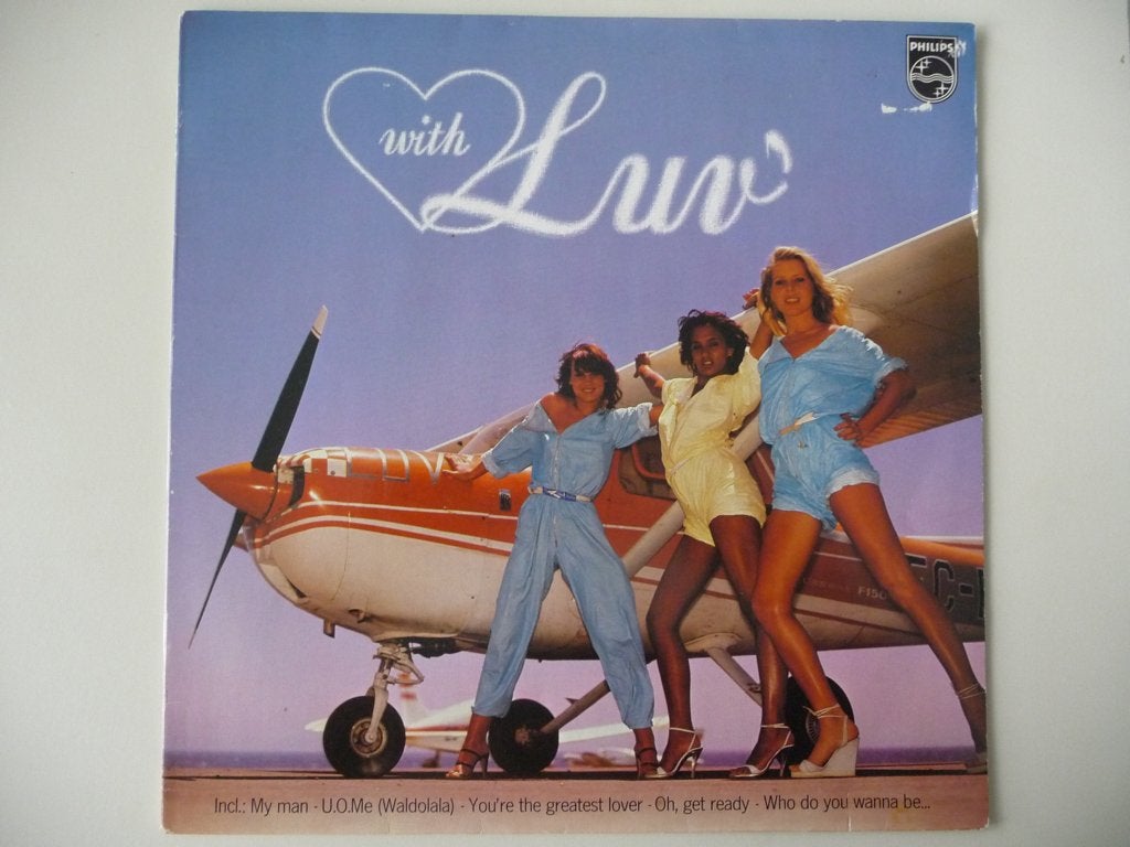 lp LUV - WITH LUV' - PHILIPS RECORDS, 1978, Ophalen of Verzenden, Gebruikt, 12 inch