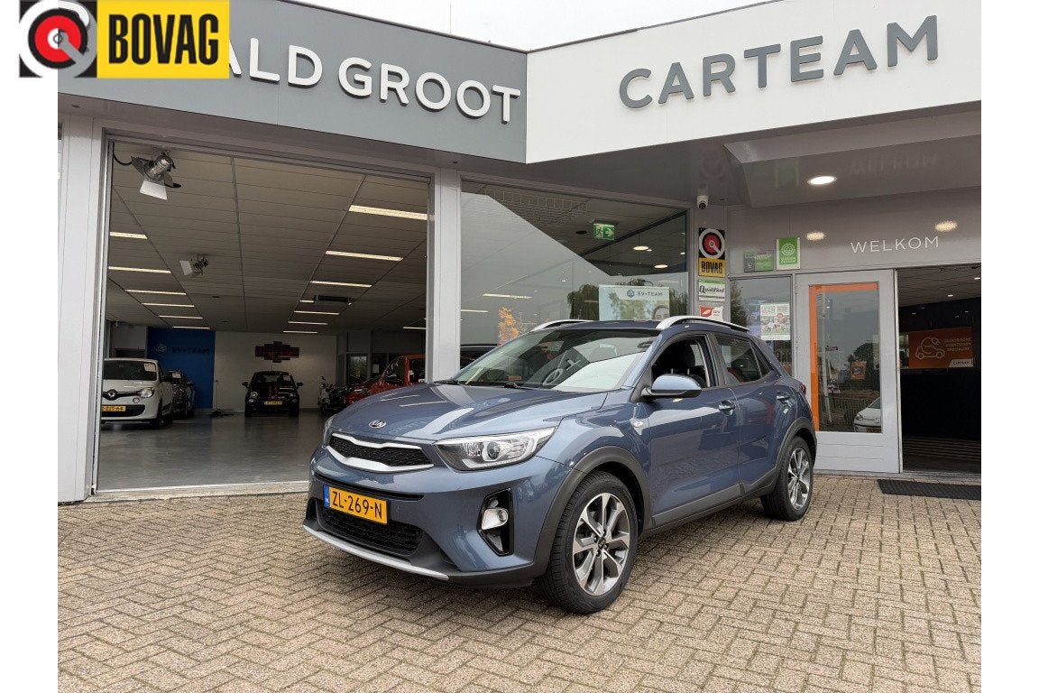 Kia Stonic 1.0 T-GDi Dyn.Line | Airco | Cruise | Carplay | C, Auto's, 450 kg, Gebruikt, Euro 6, Blauw