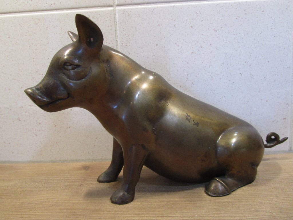 Varken van brons, Ophalen of Verzenden, Brons