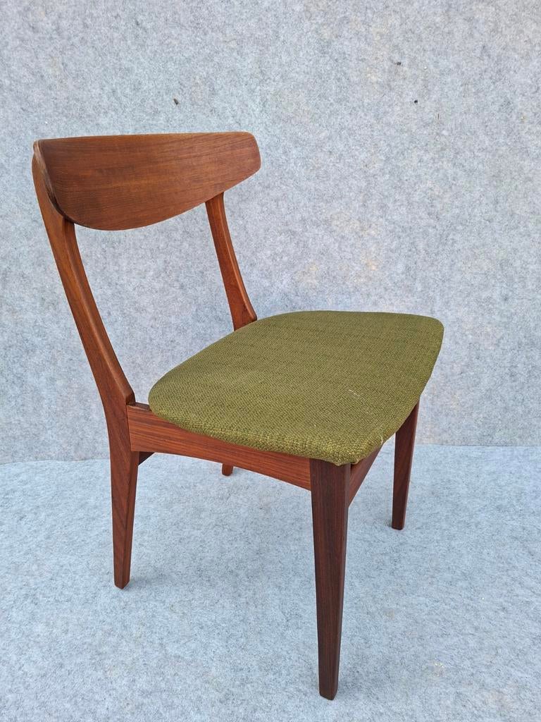 Farstrup stoel, Huis en Inrichting, Farstrup, stoelen, vintage, teak , vintage stoel, Gebruikt, Bruin, Ophalen of Verzenden