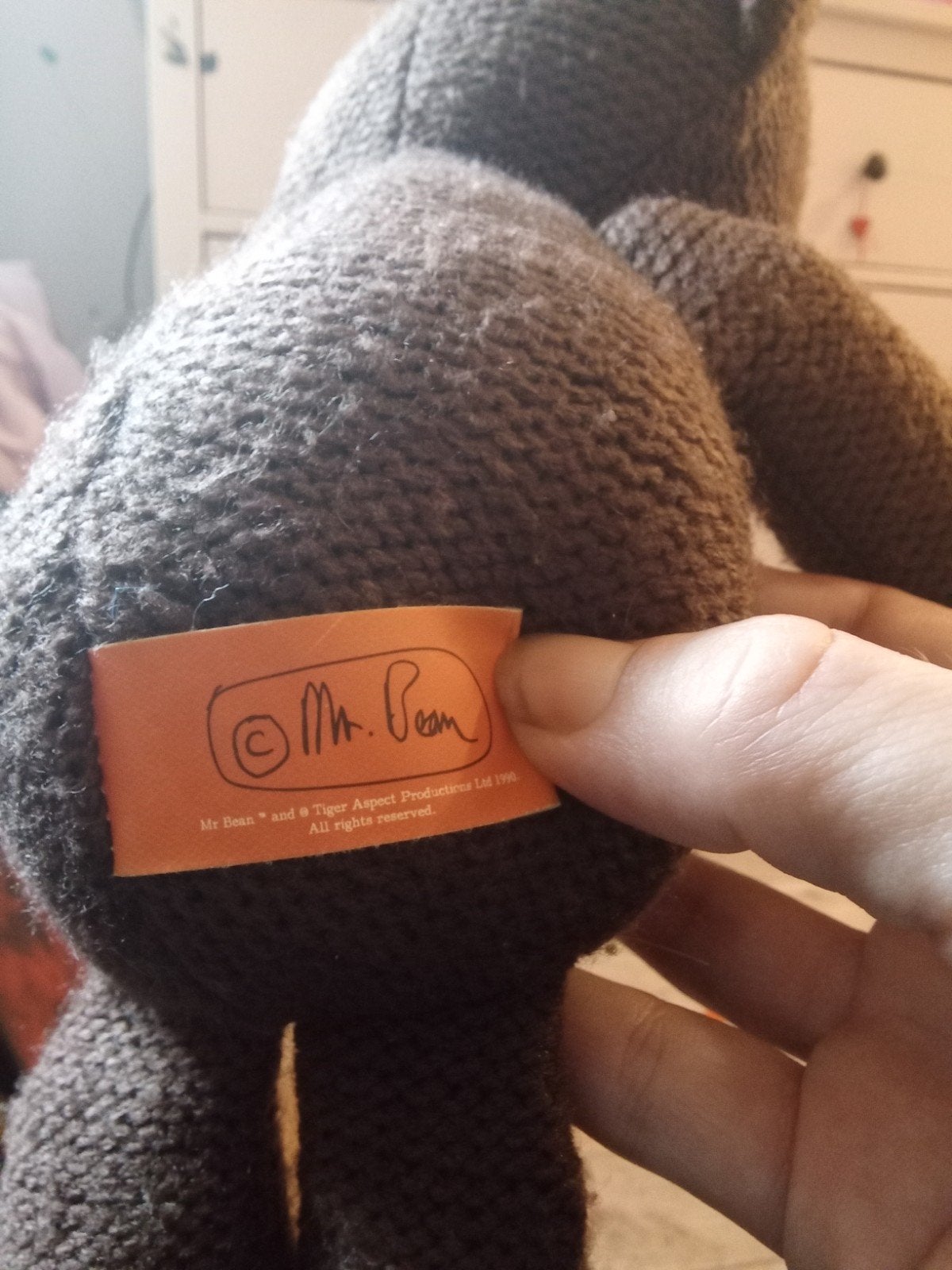 Teddy knuffel uit de film Mr Bean 30 cm nieuw, Overige merken, Overige karakters, Beer, Nieuw