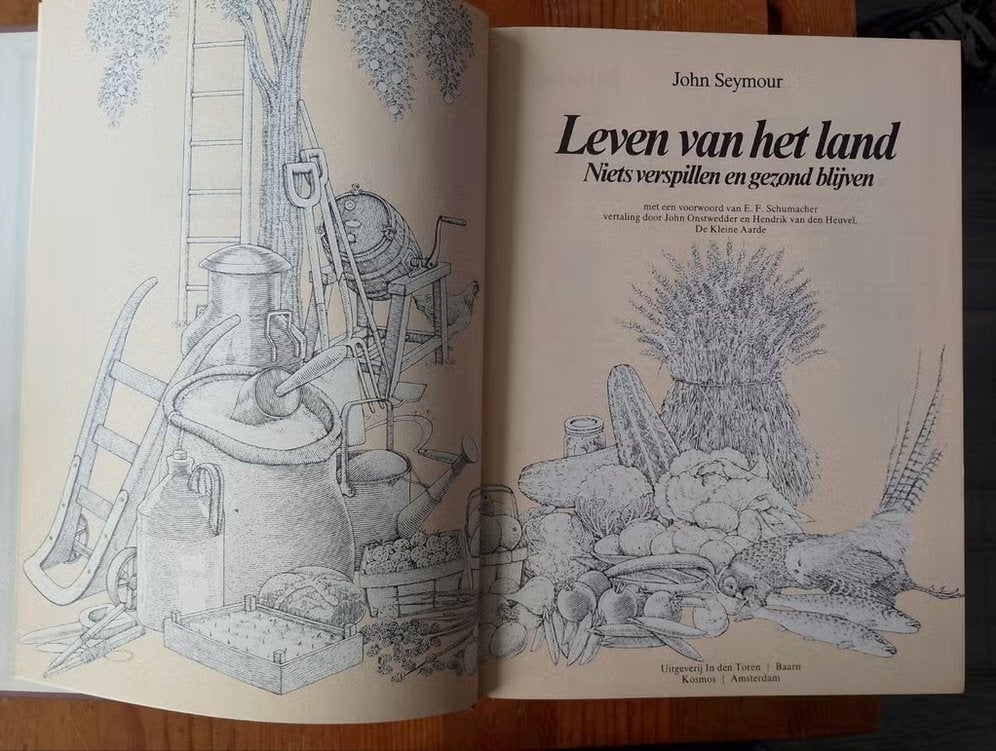 Leven van het Land - John Seymour, Boeken, Wonen en Tuinieren, Gelezen, Moestuin, John Seymour, Ophalen of Verzenden