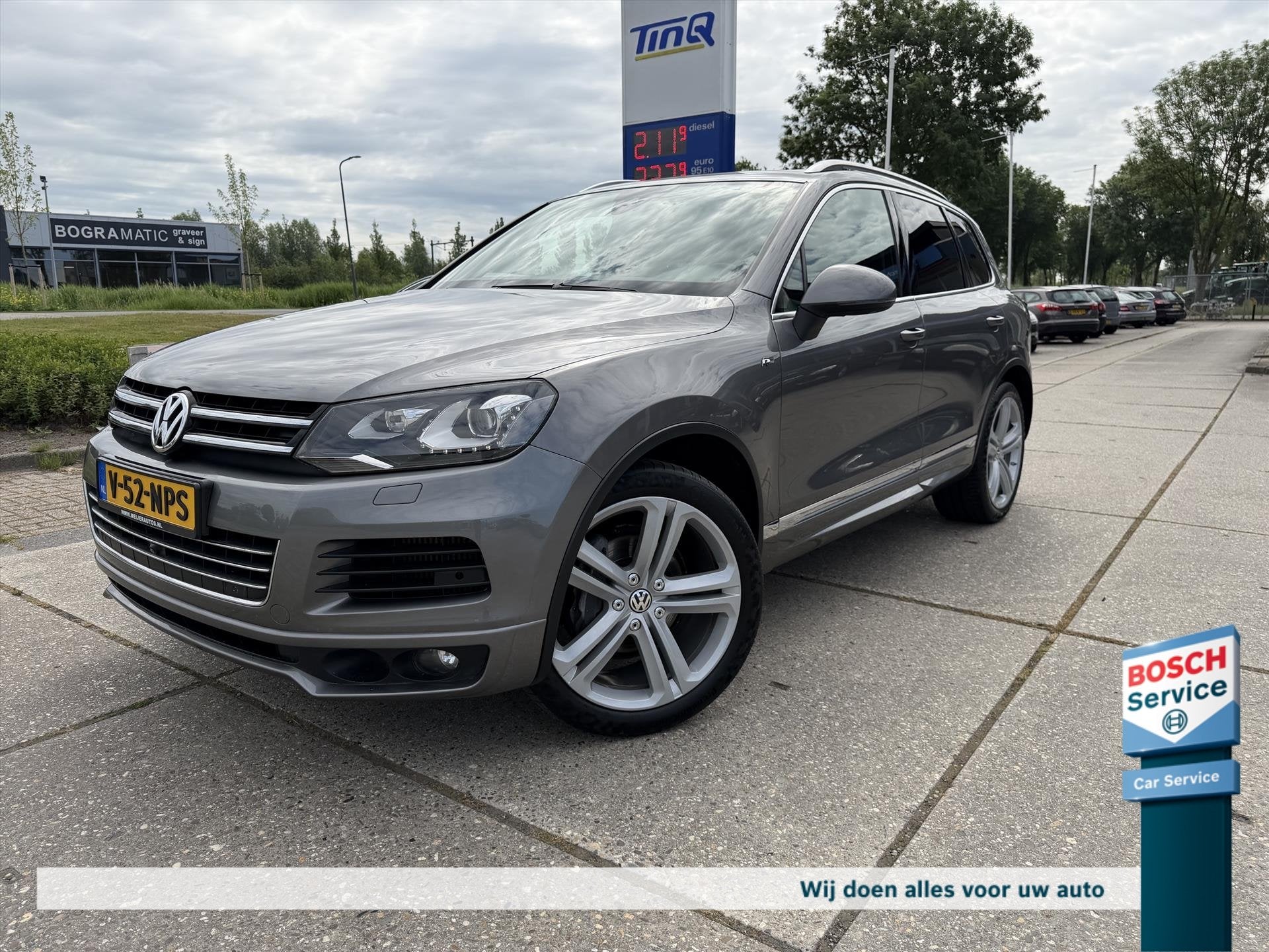 Volkswagen Touareg 3.0 V6 TDI 245pk BlueMotion Technology 8-, Automaat, Gebruikt, Zwart, Bedrijf