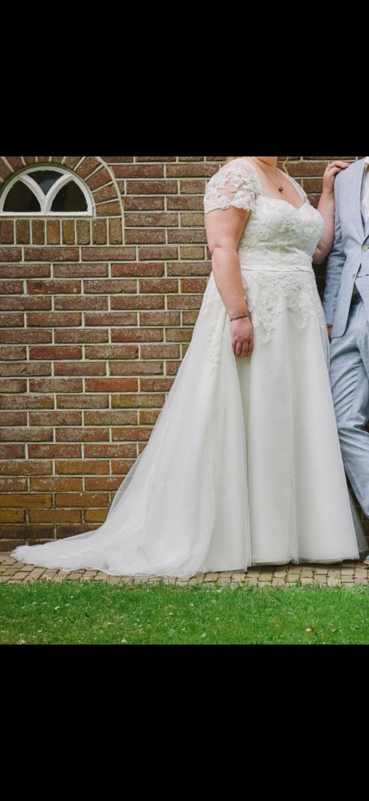 Prachtige trouwjurk maat 48, zo goed als nieuw, Kleding | Dames, Trouwkleding en Trouwaccessoires, Ophalen of Verzenden, Zo goed als nieuw