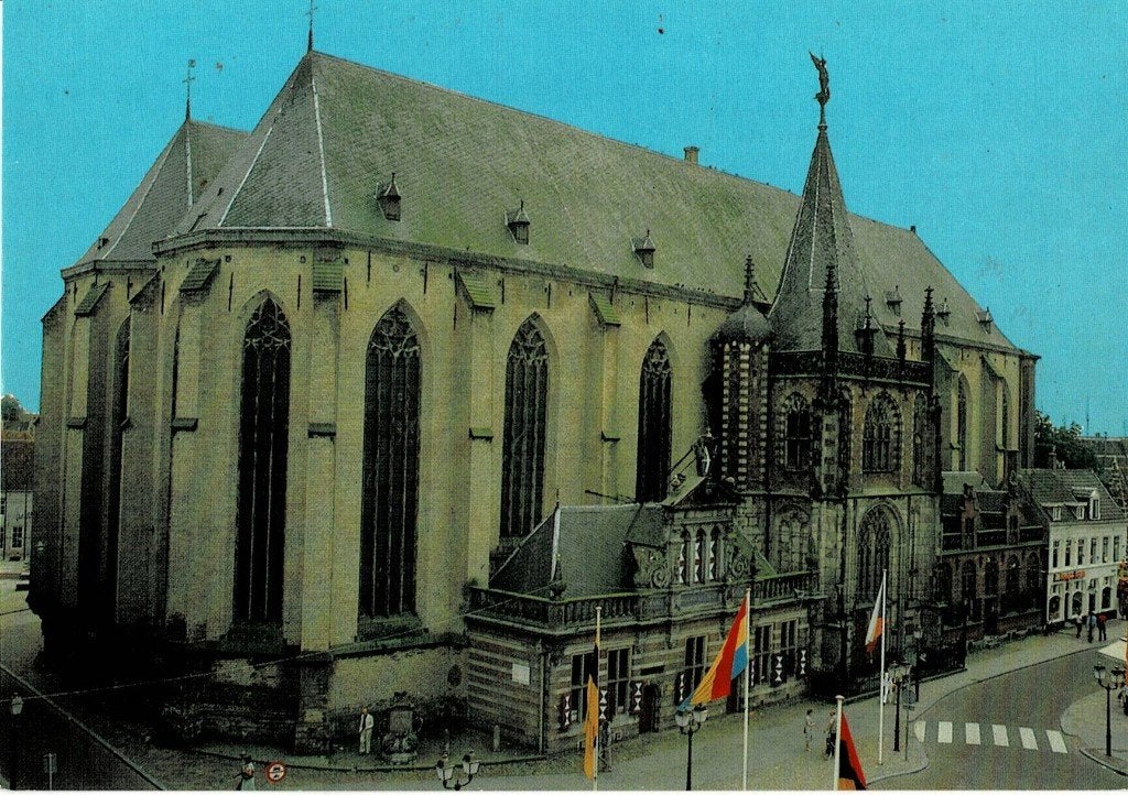 Zwolle, Grote Kerk, Ophalen of Verzenden, 1960 tot 1980, Ongelopen, Overijssel