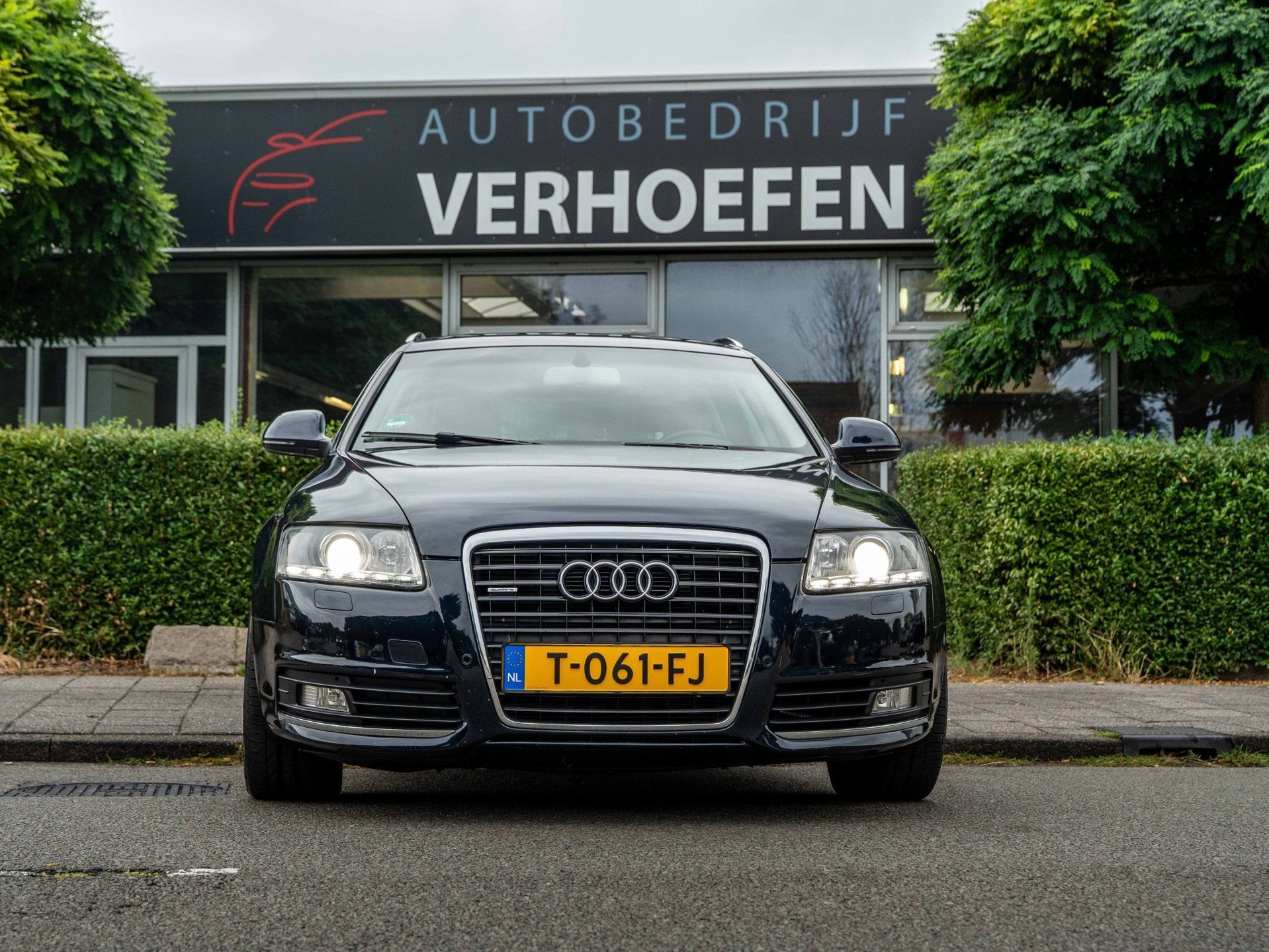 Audi A6 Avant 3.0 TFSI QUATTRO | S-LINE | AUTOMAAT | ZWART L, Auto's, Zwart, Blauw, Geïmporteerd, 6 cilinders