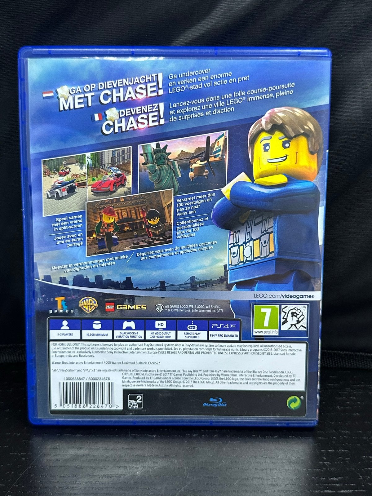 LEGO City Undercover PS4 - Zo goed als nieuw, Avontuur en Actie, 1 speler, Eén computer, Zo goed als nieuw