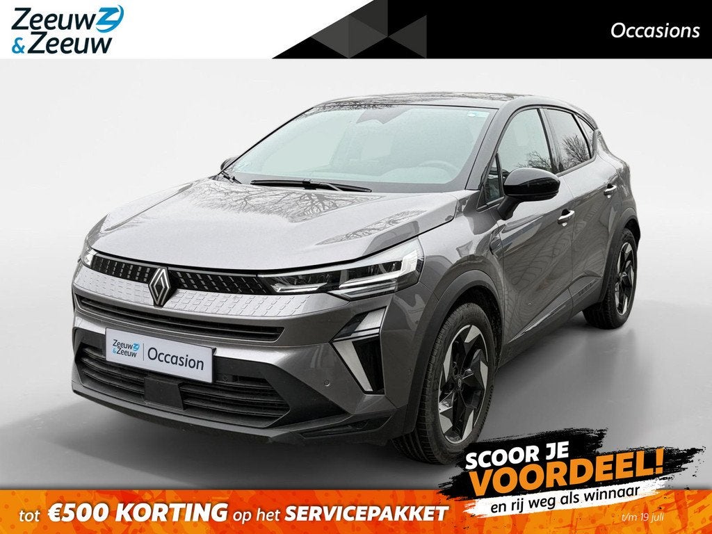 Renault Captur 1.6 E-Tech full hybrid 145 techno AUTOMAAT NA, Auto's, Renault, Bedrijf, Te koop, Captur, ABS, Achteruitrijcamera