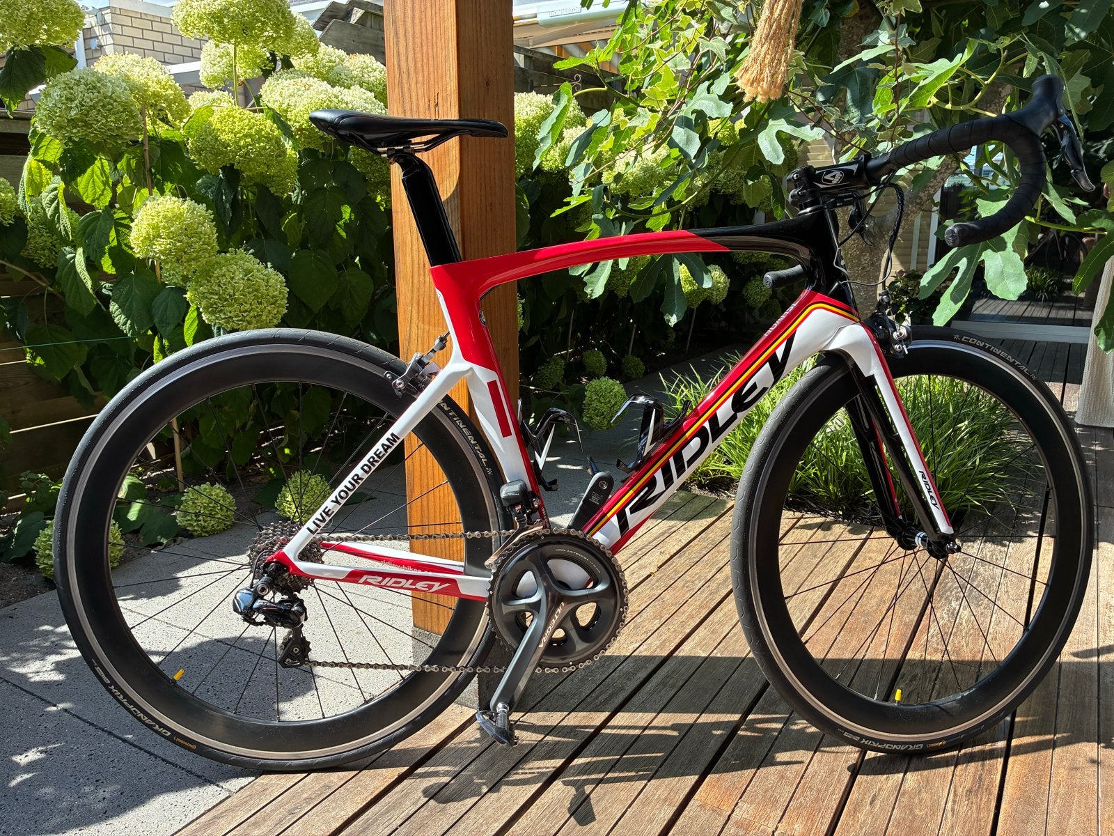 Ridley Noah SL - Ultegra - Carbon maat M/57, 28 inch, Carbon, Zo goed als nieuw, Meer dan 20 versnellingen