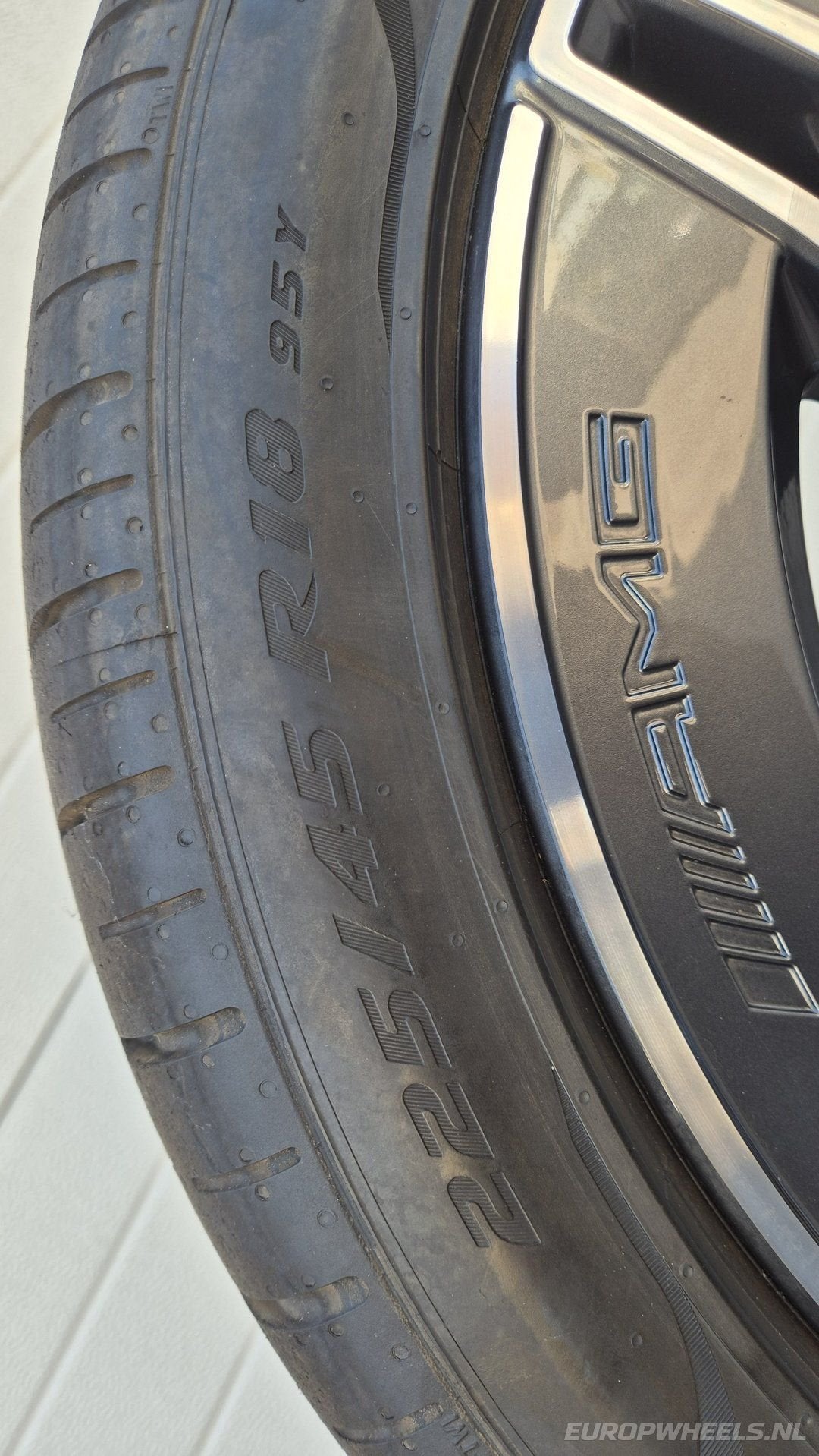 18 inch Mercedes W206 AMG breedset velgen zomerbanden NIEUW, 18 inch, Gebruikt, -, -