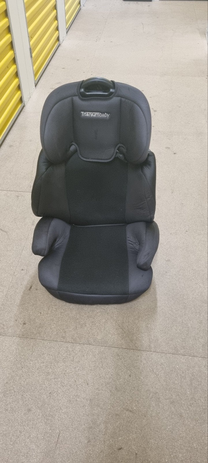 Titaniumbaby autostoelverhoger - Zwart, 15 t/m 36 kg, Ophalen, Overige merken, Gebruikt