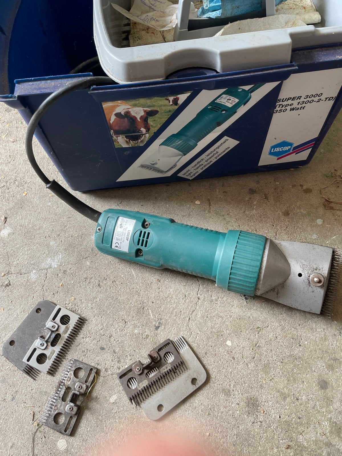 Liscop super 3000 350w scheermachine, Dieren en Toebehoren, Liscop, Ophalen, Gebruikt, Scheerapparatuur