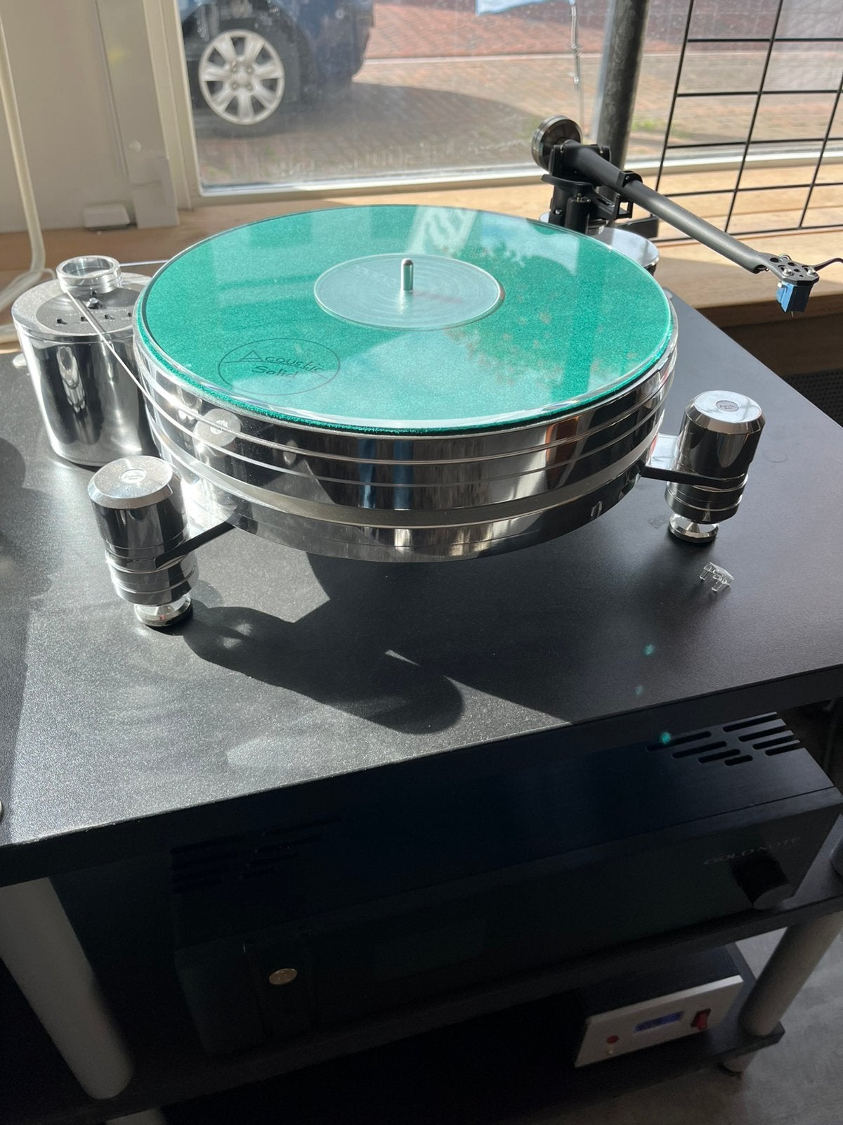 Acoustic Solid 311 Metall Platenspeler (Winkel leegverkoop), Nieuw, Acoustic Solid, Ophalen, Overige merken