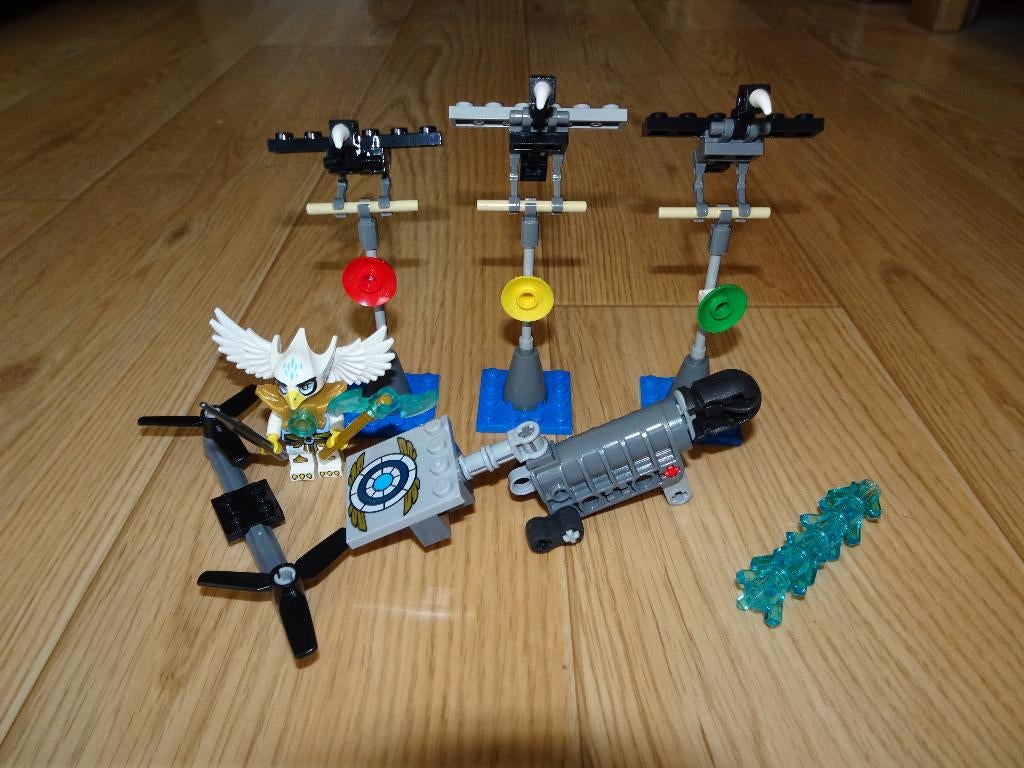 Lego Chima sets 70101+70112+70150+70151 minis+losse figuren, Ophalen of Verzenden, Zo goed als nieuw